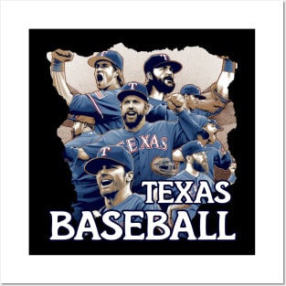 TEXAS BASEBALL Posters and Art